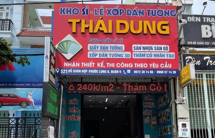 Kho Sỉ, Lẻ Xốp Dán Tường, Sàn Gỗ Thái Dung - Thủ Đức, 521 Đỗ Xuân Hợp, Phường Phước Long B, Thành phố Thủ Đức, Thành phố Hồ Chí Minh